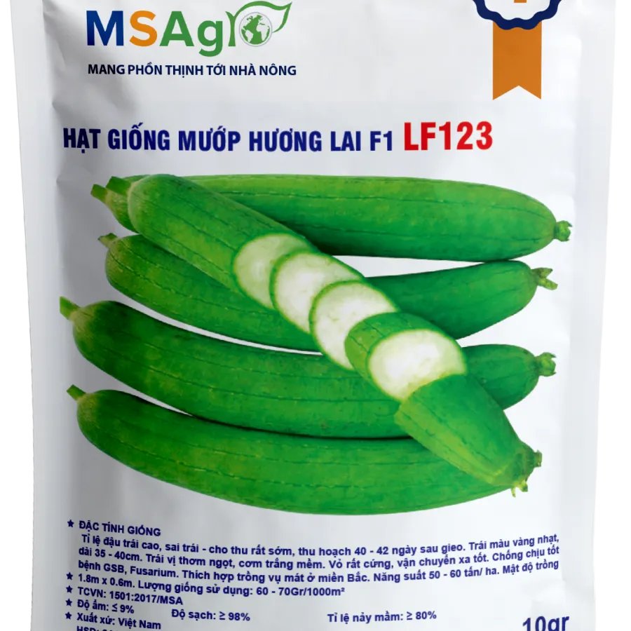 Hạt giống Mướp hương lai F1 LF123 - 10gr